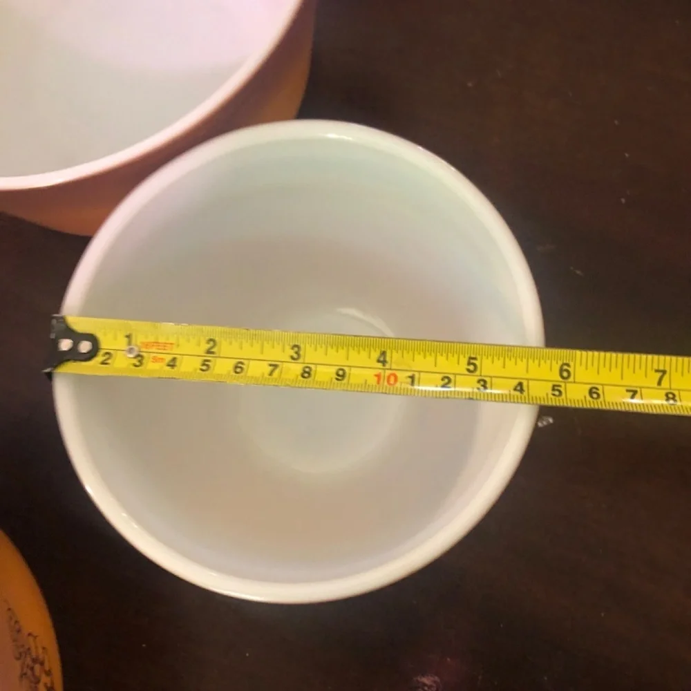 COPY - Vintage Pyrex Old Orchard 4 piece set.Breast Cancer Fundraiser. - Picture 5 of 7